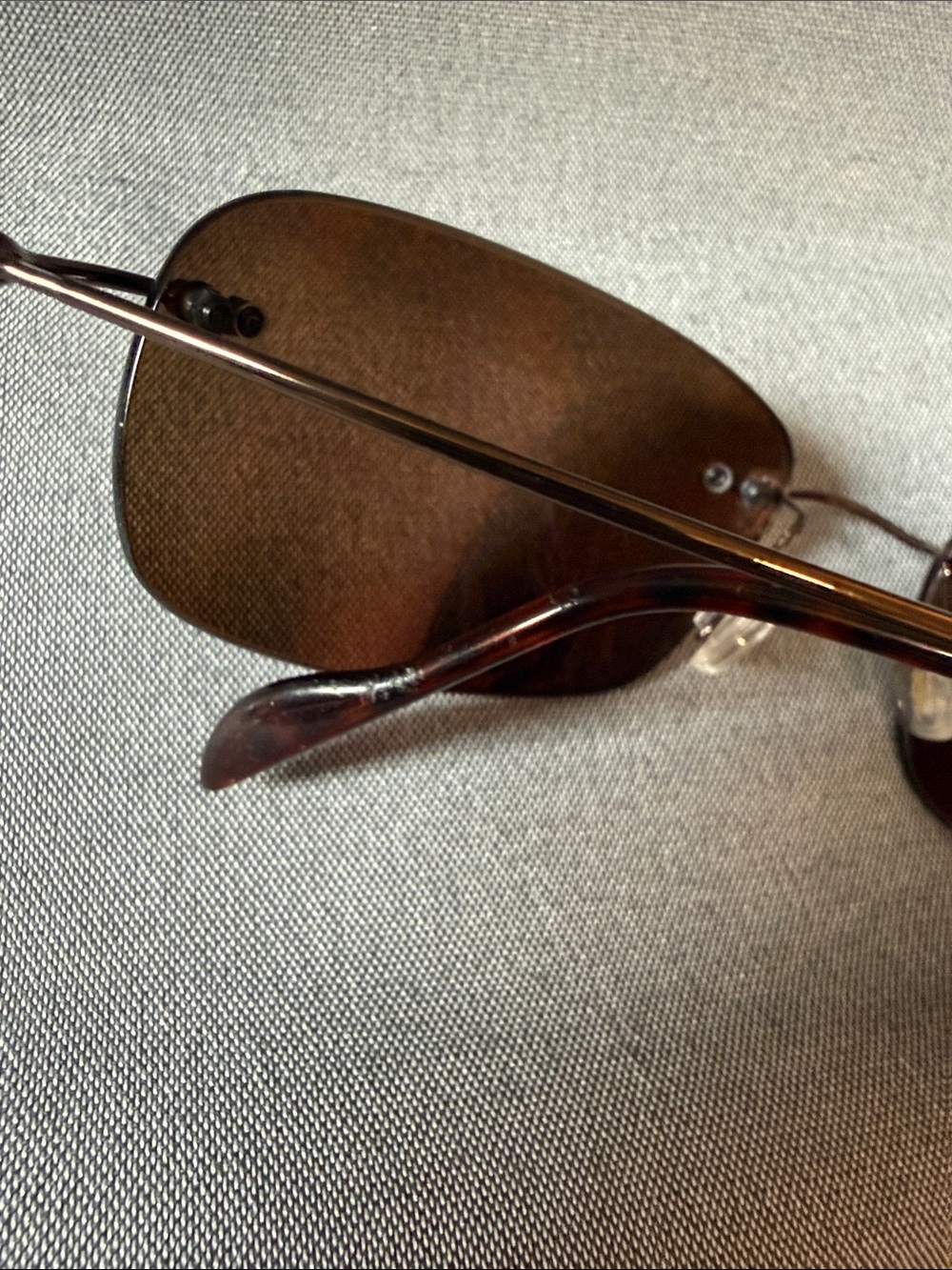 MAUI JIM MOANA LOA UNISEX SUNGLASSES BROWN MJ-311-23 - Picture 3 of 9